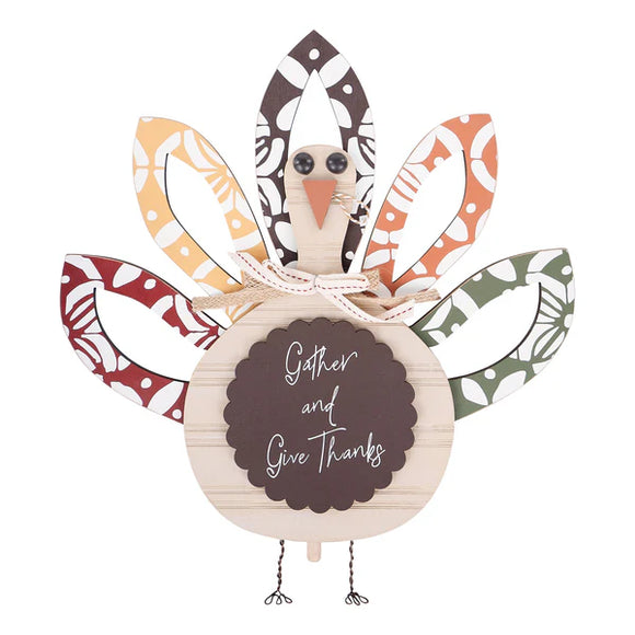 GLORY HAUS GH 33160519 GATHER & GIVE THANKS TOPPER