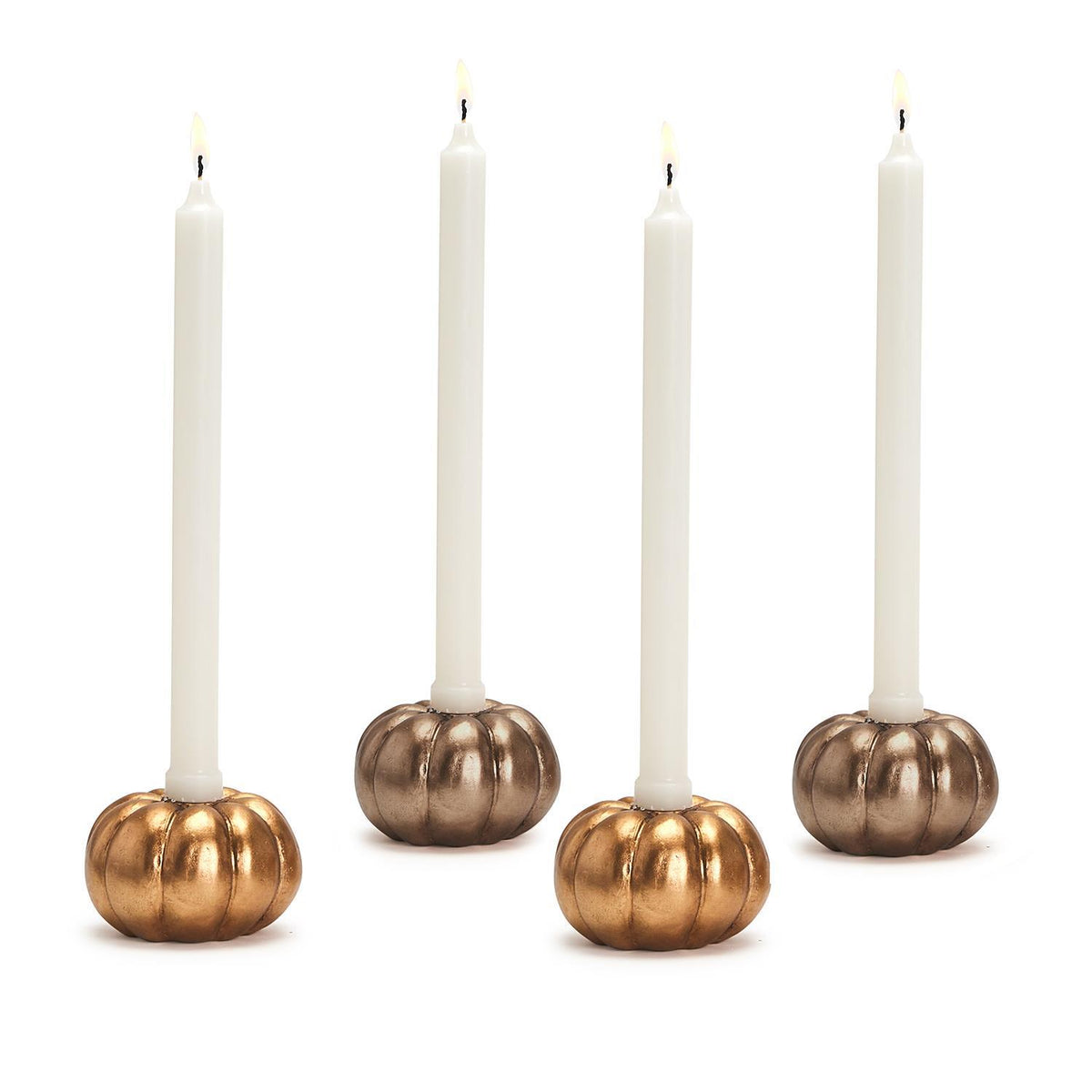 Two's Company TC 82111 Metallic Pumpkin Candleholder – Piper