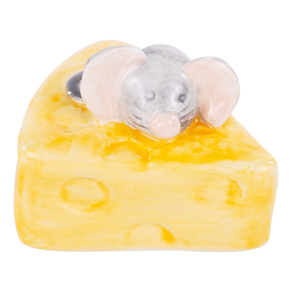 GLORY HAUS GH 22160007 CHEESE WITH MOUSE CHARCUTERIE TOPPER