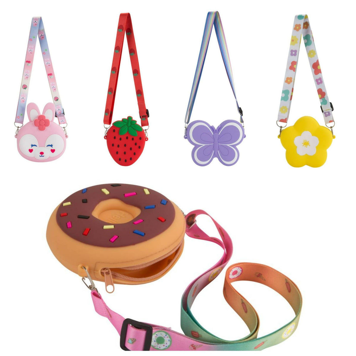 London Bridge LB LB5209 Silicone Purse Assortment - 5 Styles