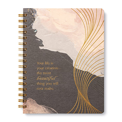 Compendium CD 10707 Your Life is Your Creation Spiral Notebook