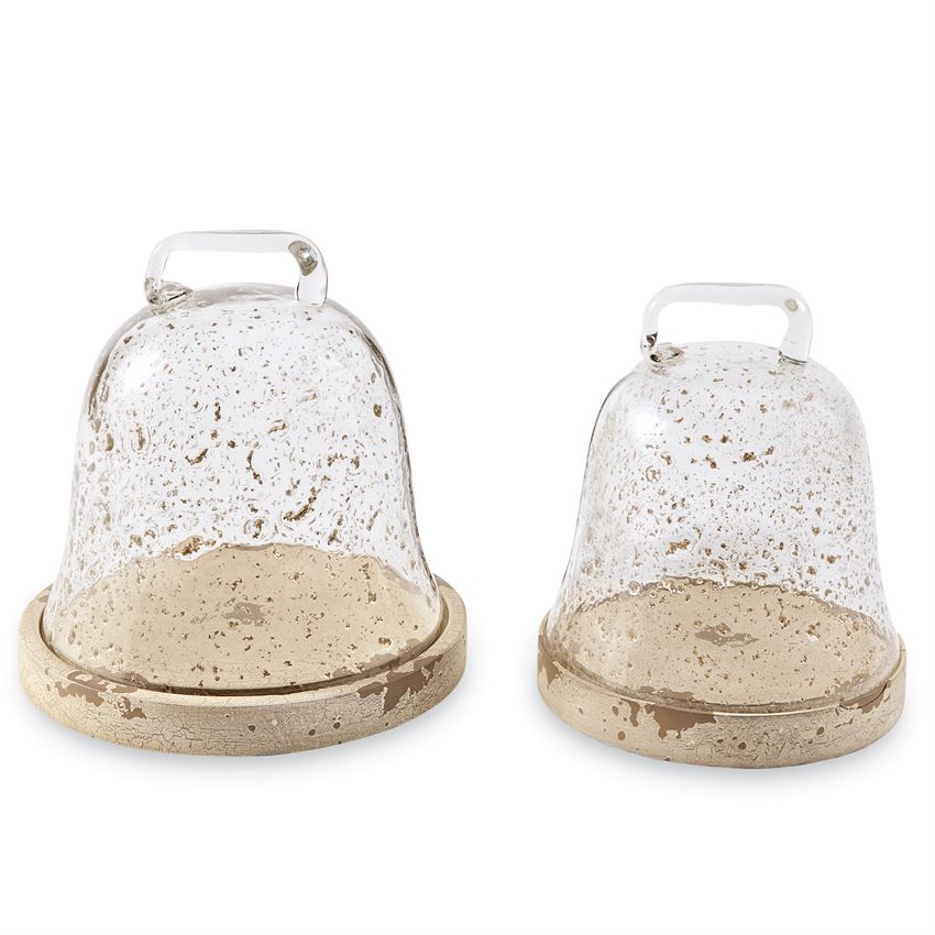 Mud Pie Bubble Glass Cloche