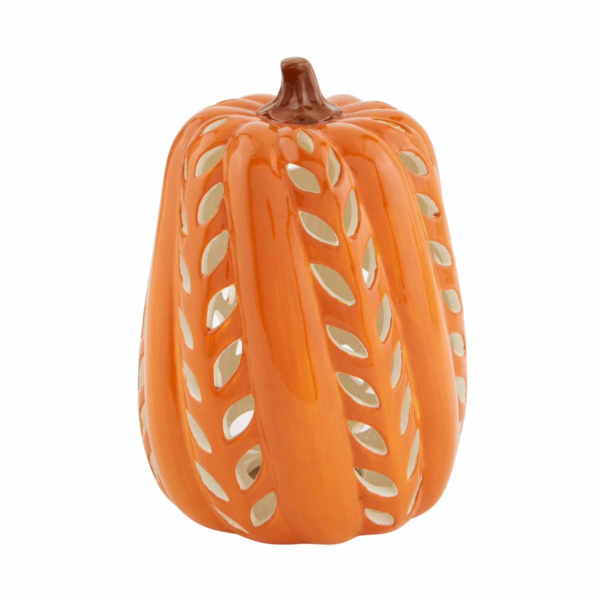 Mud Pie MP 40320050xx Ceramic Pumpkin Lantern – Piper Lillies Gift