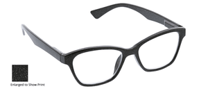 Peepers PS 2505 Foxy Mama Black - Blue Light Reading Glasses