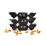 Two's Company TC 44011 Bat Crackers w/Orange Flavor Jelly Beans in Gift Box
