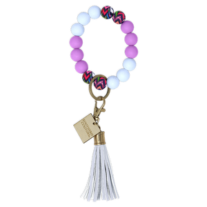 Couture Tee Company CTC SCASB SC Silicone Beaded Bracelet Key Chain
