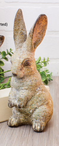 Wing Tai Trading WTT RAF24767-2A Resin Rustic Rabbits – Piper