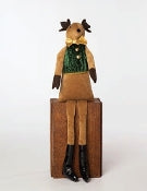 Woof & Poof WP 781/20 Tall Reindeer Boy w/Music, Green Velvet