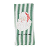 Mud Pie MP 42170042 Christmas Printed Patch Towel