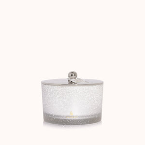 THYMES TH 03505643400 Frasier Fir Flocked 3-Wick Poured Candle