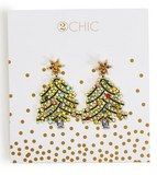 Two's Company TC 100262-20 Holiday Theme Earrings