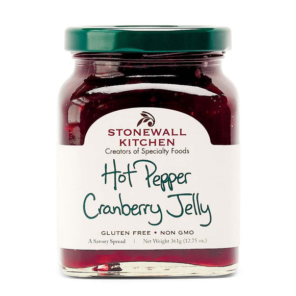 STONEWALL KITCHEN SK 101203 HOT PEPPER CRANBERRY JELLY 12.75 OZ