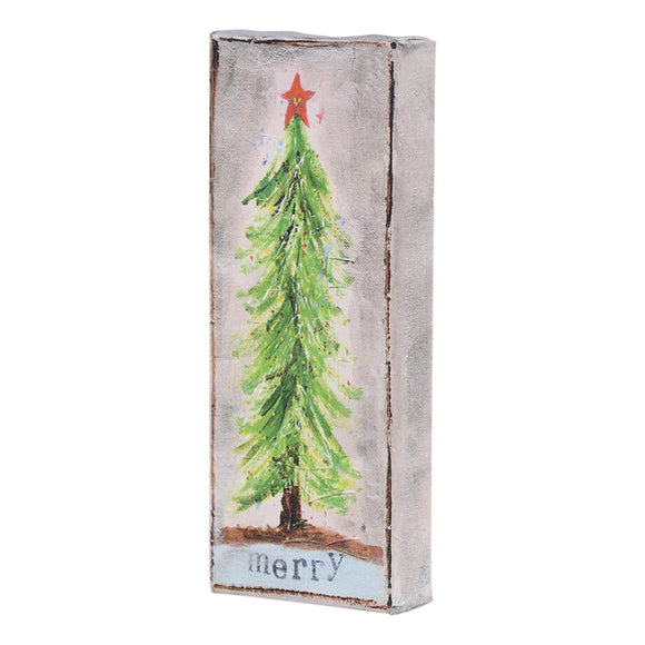 Glory Haus GH 10130404 Merry Christmas Tree Canvas