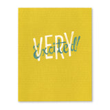 Compendium CD 10629 "Very Excited" Birthday Card