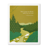 Compendium CD 10756 “There is just one life for each of us: our own.” — Euripedes Graduation Card