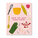 Compendium CD 10761 "You’ve got sweet things coming" Birthday Card