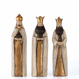 The Royal Standard TRS 107924019 Three Wisemen Gold Antique - 3 Styles