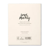 Compendium CD 10919 Mother's Day Card "Your love made me who I am."