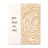 Compendium CD 10920 Father's Day Card "You made me, me."