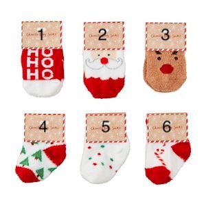 Mud Pie MP 11040232 CHENILLE CHRISTMAS SOCKS