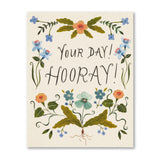 Compendium CD 11258 "Your Day! Hooray!" Birthday Card