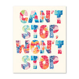 Compendium CD 11366 "Can’t stop, won’t stop." Birthday Card