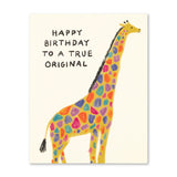 Compendium CD 11367 "Happy birthday to a true original." Birthday Card