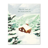 Compendium CD 11383 "May the magic of the season find you." Holiday Card