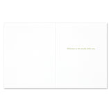 Compendium CD 11445 “…the most astounding beautiful thing has happened…” Baby Card