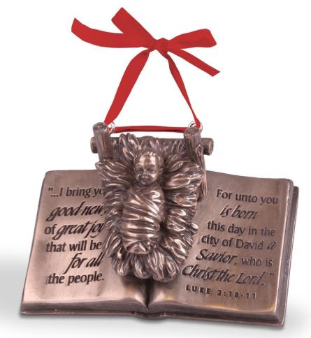 Dicksons Gifts DG 12119 Christmas Ornament The Word Resin