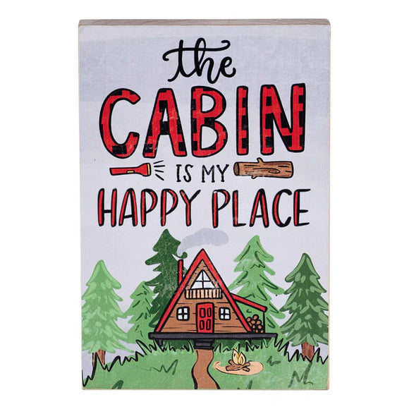 Glory Haus GH 12143411 Happy Place Cabin Block