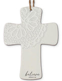 Dicksons Gifts DG 1215x Christmas Ornament Cross Lace - 4 Styles