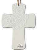 Dicksons Gifts DG 1215x Christmas Ornament Cross Lace - 4 Styles