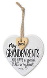 Dicksons Gifts DG 1263x Ornament Heart Tag Twine Hanger - 4 Styles