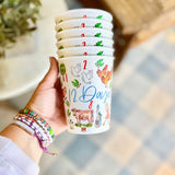 Happy by Rachel HBR CUPS-xx Set of 4 Reusable Cups