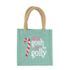 The Royal Standard TRS 141724045 OH BY GOSH PETITE GIFT TOTE MINT/RED/WHITE, 7 x 7 x 5