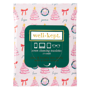 Well-Kept WK Advent Screen/Eyeglass  Cleaning Towelettes