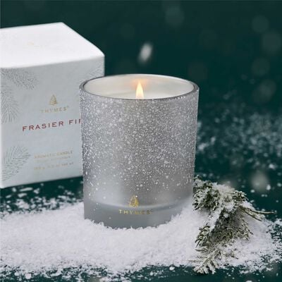 THYMES TH 12480-06 Frasier Fir Flocked 6.5 oz Poured Candle