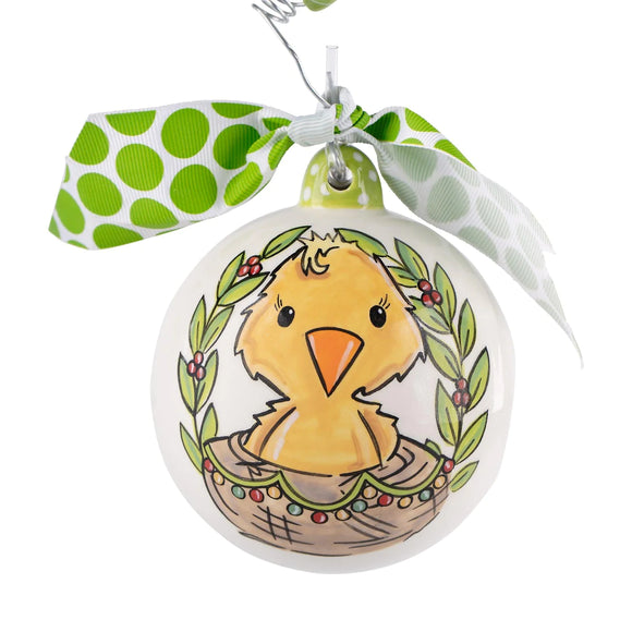 Glory Haus GH 20153407 Yellow Chick Baby's 1st Ornament