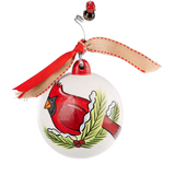 Glory Haus GH 20153426 Always With You Red Bird Ornament