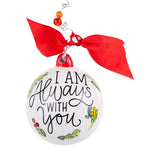 Glory Haus 26 20163428 Red Bird Always With You Wreath Ornament
