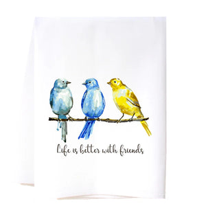 SOUTHERN SISTERS HOME SSH 22FSTLBWF LIFE IS BETTER WITH FRIENDS TEA TOWELS