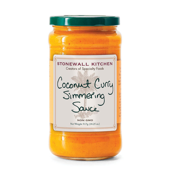 STONEWALL KITCHEN SK 251804 COCONUT CURRY SIMMERING SAUCE 18.25 OZ