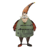 Wing Tai Trading WTT 25MXI53x Recycled Metal Coat Santa w/Legs - 2 Styles