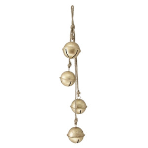 Round Gold Bells Hanger