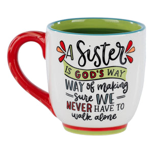 Glory Haus GH 27143406 Sister Never Walk Alone Mug