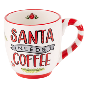 Glory Haus GH 27153462 Santa Needs Coffee Mug