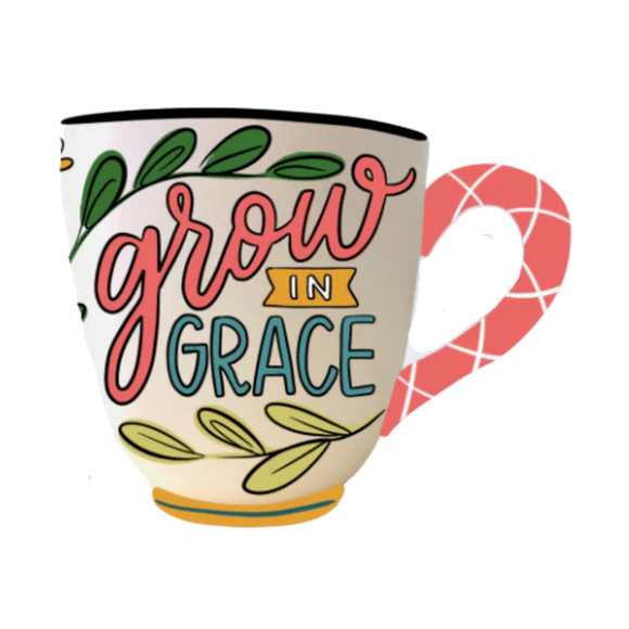 GLORY HAUS GH 27163437 GROW IN GRACE MUG