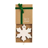 Mud Pie MP 46700248xx  Stoneware Boxed Ornament
