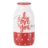 Glory Haus GH 28133423 Red Heart Love Vase